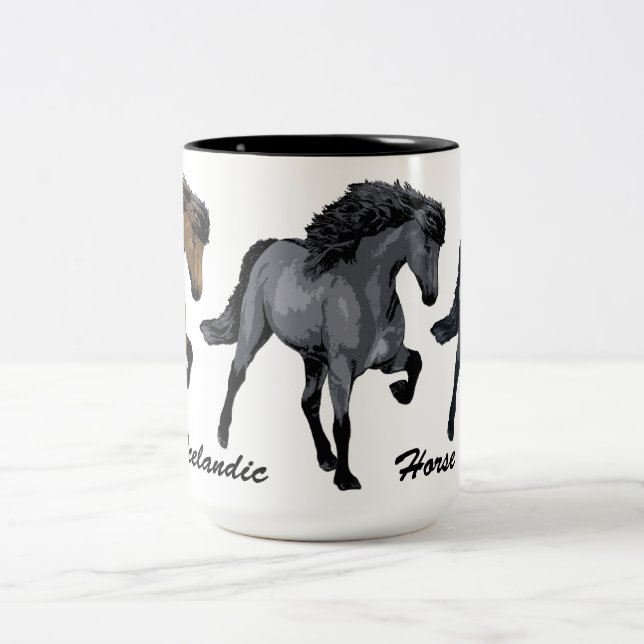 Nouvelle Vogue Two-Tone Coffee Mug (Center)