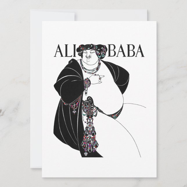 Nouveu Ali Baba by Aurbrey Beardsley (Front)