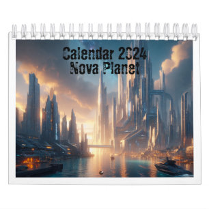 Nova Planet. Calendar 2024.