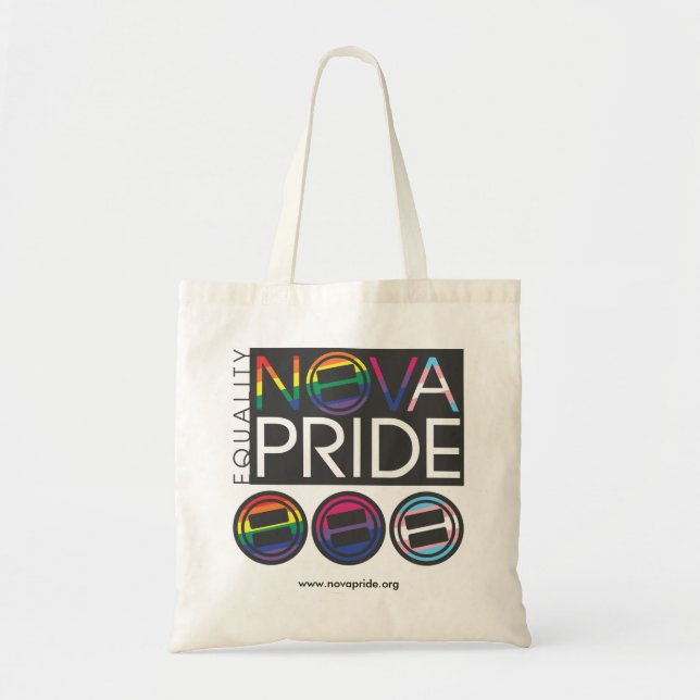 NOVA Pride Budget Tote Bag (Front)