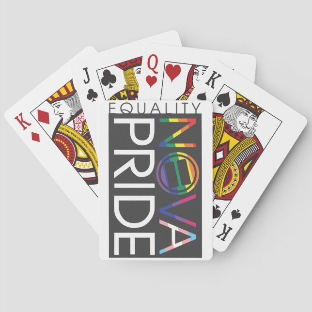 NOVA Pride Logo Playing Cards (Back)