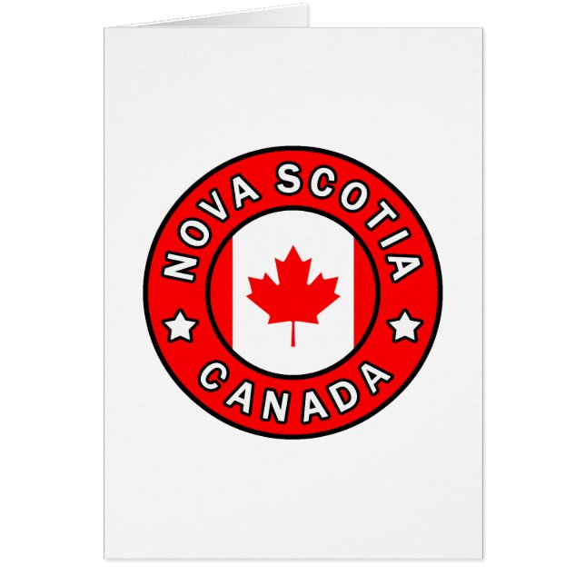 Nova Scotia Canada (Front)