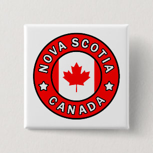 Nova Scotia Canada 15 Cm Square Badge