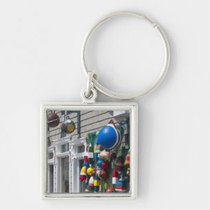 Nova Scotia, Canada. Buoy shop in Blue Rocks in Key Ring