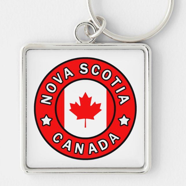 Nova Scotia Canada Key Ring (Front)
