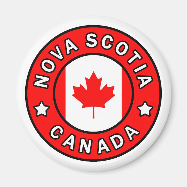 Nova Scotia Canada Magnet (Front)
