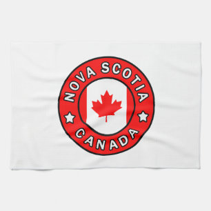 Nova Scotia Canada Tea Towel
