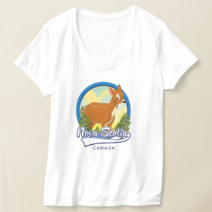 Nova Scotia Canada travel logo T-Shirt