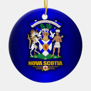 Nova Scotia COA Ceramic Tree Decoration