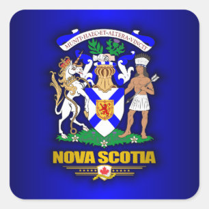 Nova Scotia COA Square Sticker
