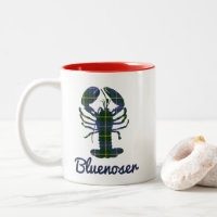 Nova Scotia Coffee tea cup Lobster Bluenoser