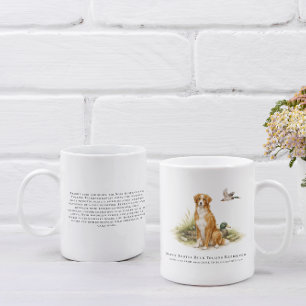 Nova Scotia Duck Toller Dog & Breed Quote Coffee Mug