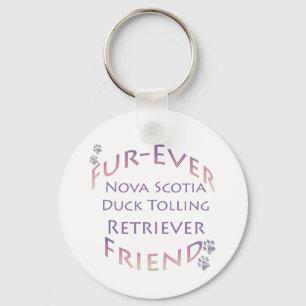 Nova Scotia Duck Tolling Furever Key Ring