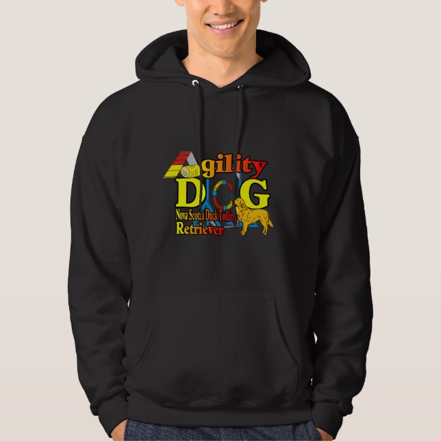 Nova Scotia Duck Tolling Retriever Agility Hoodie (Front)