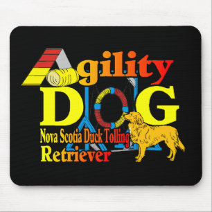 Nova Scotia Duck Tolling Retriever Agility Mouse Mat