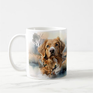 Nova Scotia Duck Tolling Retriever, Art Coffee Mug