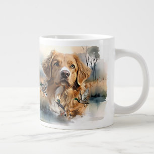 Nova Scotia Duck Tolling Retriever, Art Large Coffee Mug
