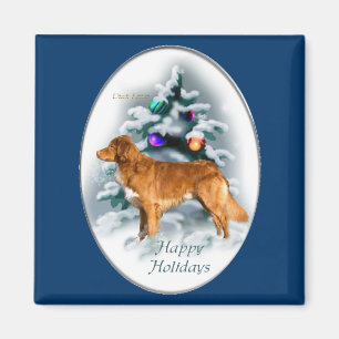 Nova Scotia Duck Tolling Retriever Christmas Gifts Magnet