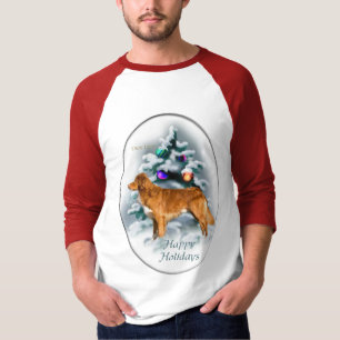 Nova Scotia Duck Tolling Retriever Christmas Gifts T-Shirt