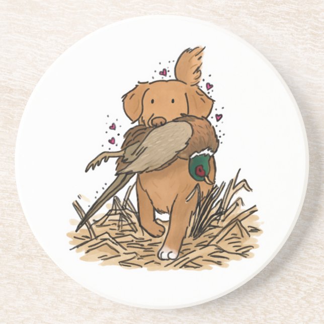 Nova Scotia Duck Tolling Retriever Coaster (Front)