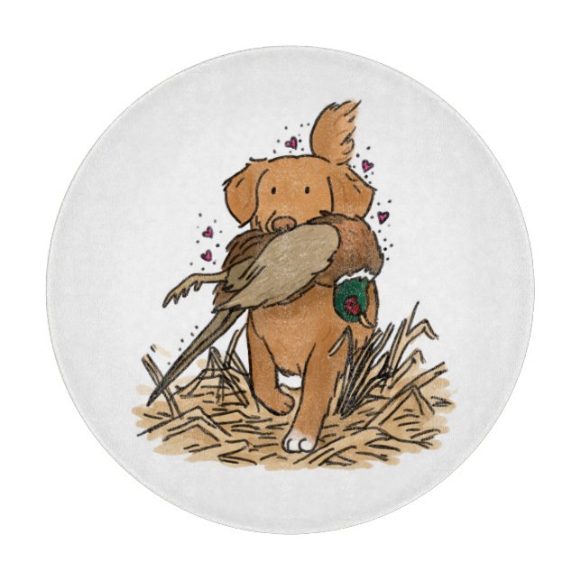 Nova Scotia Duck Tolling Retriever Cutting Board (Front)