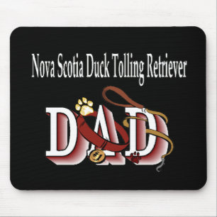 Nova Scotia Duck Tolling Retriever Dad Gifts Mouse Mat