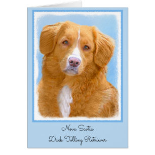 Nova Scotia Duck Tolling Retriever Dog Painting