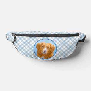 Nova Scotia Duck Tolling Retriever Dog Painting Bum Bags