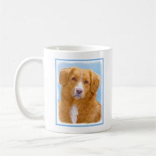 Nova Scotia Duck Tolling Retriever Dog Painting Coffee Mug