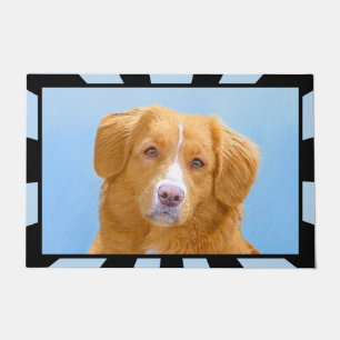 Nova Scotia Duck Tolling Retriever Dog Painting Doormat