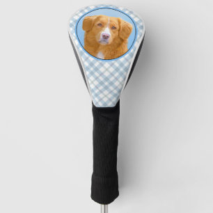 Nova Scotia Duck Tolling Retriever Dog Painting Golf Head Cover