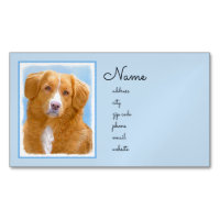 Nova Scotia Duck Tolling Retriever Dog Painting