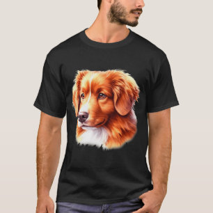 Nova Scotia Duck Tolling Retriever Dog T-Shirt