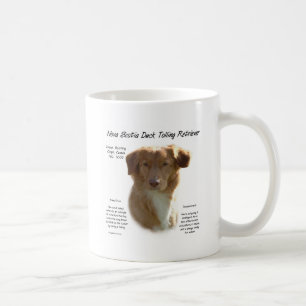 Nova Scotia Duck Tolling Retriever History Design Coffee Mug