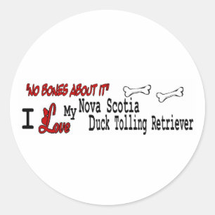 Nova Scotia Duck Tolling Retriever (I Love) Sticke Classic Round Sticker