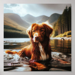 Nova Scotia Duck Tolling Retriever Poster