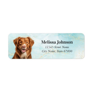 Nova Scotia Duck Tolling Retriever Return Labels