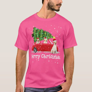 Nova Scotia Duck Tolling Retriever Rides Car Red T T-Shirt