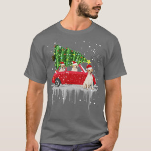 Nova Scotia Duck Tolling Retriever Rides Car Red T T-Shirt