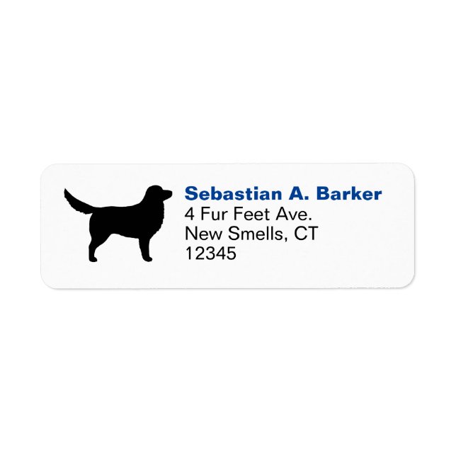 Nova Scotia Duck Tolling Retriever Silhouette (Front)