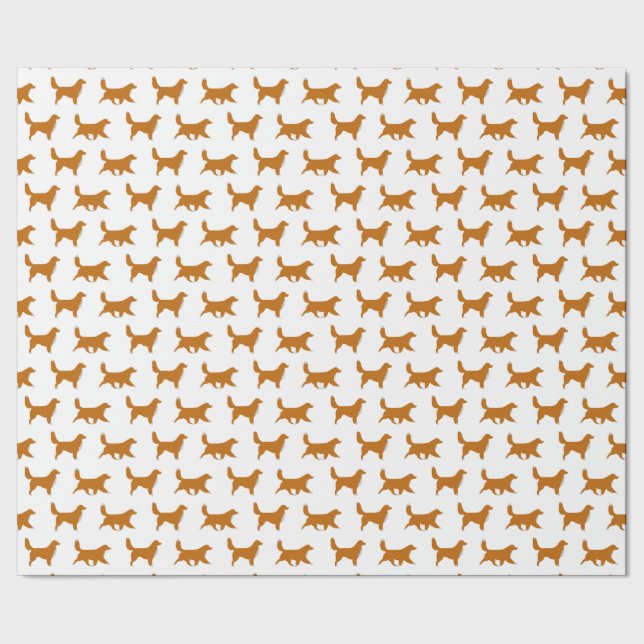 Nova Scotia Duck Tolling Retriever Wrapping Paper (Seam)