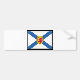 Nova Scotia Flag Bumper Sticker