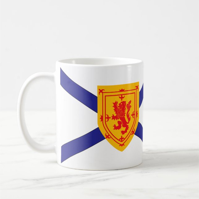 NOVA SCOTIA Flag Coffee Mug (Left)