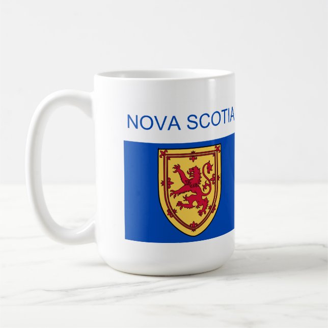 Nova Scotia Flag Coffee Mug (Left)