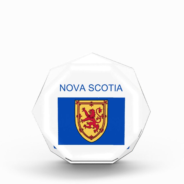 Nova Scotia Flag Photo Block (Front)