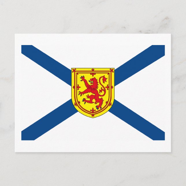 Nova Scotia Flag Postcard (Front)