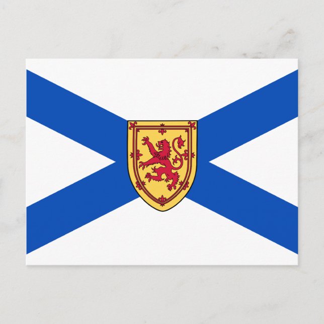 Nova Scotia flag Postcard (Front)