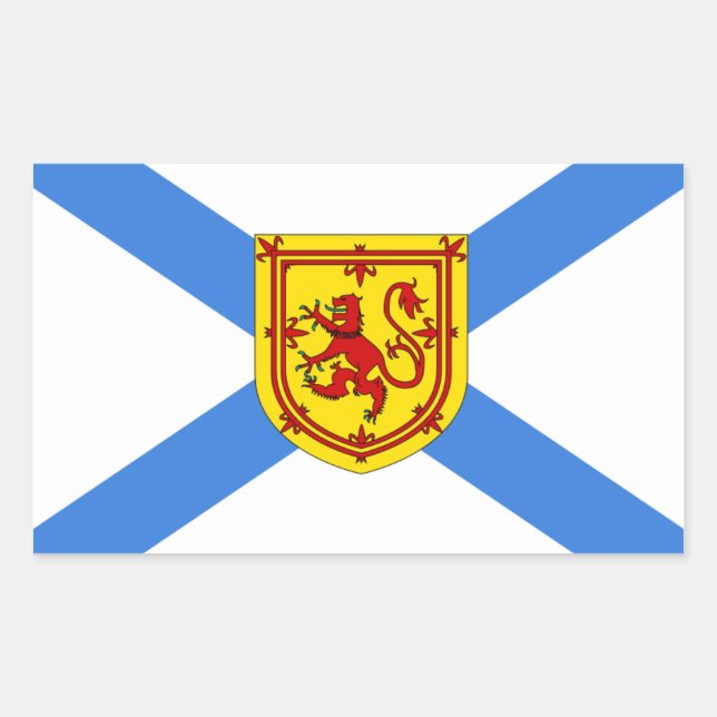 Nova Scotia Flag Rectangular Sticker (Front)