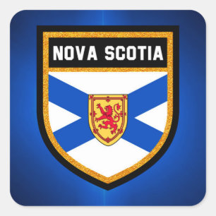 Nova Scotia Flag Square Sticker