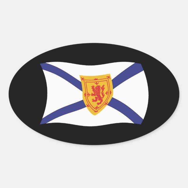 Nova Scotia Flag Sticker (Front)